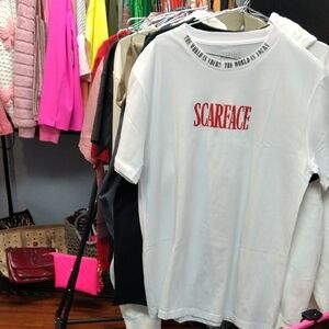 Scarface White T-Shirt